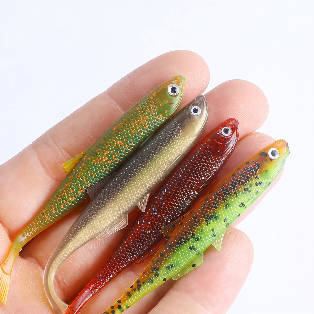 ShadTeez 60/80mm 3D Soft Fishing Lure – Predator Series