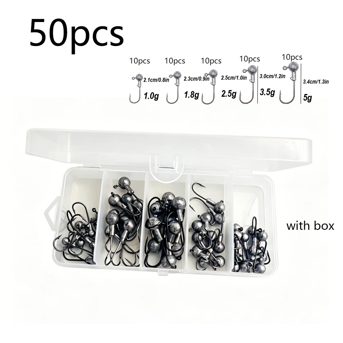 187pcs Fishing Accessories Kit Organized Fishing Tackle Box with Tackle Included Fishing Hooks Fishing Weights Sinkers