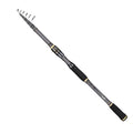 MBLN Carbon Fiber Fishing Rod 1.8-3.6M Telescopic Fishing Lure Rod Spinning Casting Portable Rod M Power