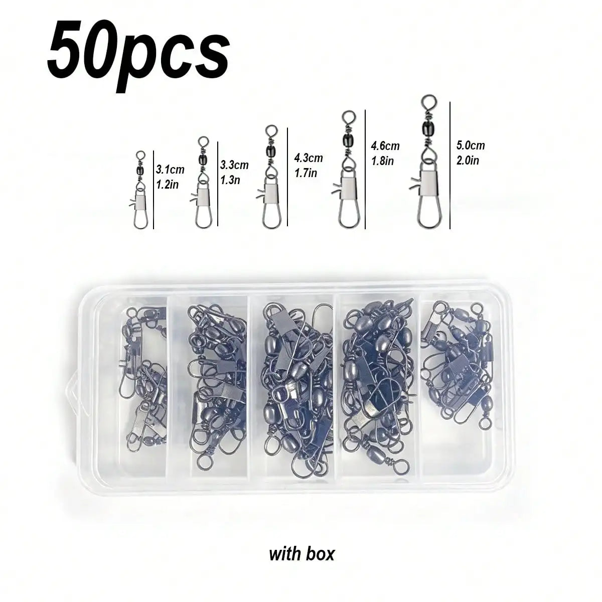187pcs Fishing Accessories Kit Organized Fishing Tackle Box with Tackle Included Fishing Hooks Fishing Weights Sinkers
